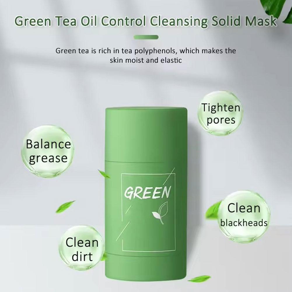 1/3 buah tongkat tanah liat te - Green Tea Cleansing Clay Mask ulasan dan harga