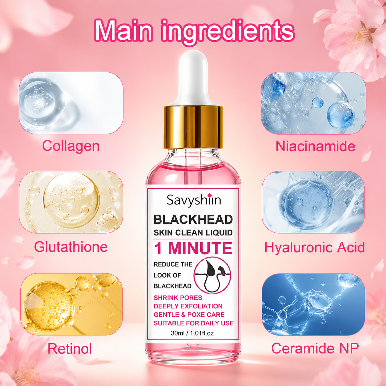 Serum asam buah salisilat pemb - Salicylic Acid Blackhead Remover ulasan dan harga