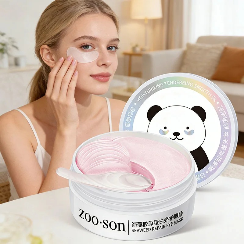 60 Buah Masker Mata Kolagen Kr - Collagen Under Eye Patches ulasan dan harga